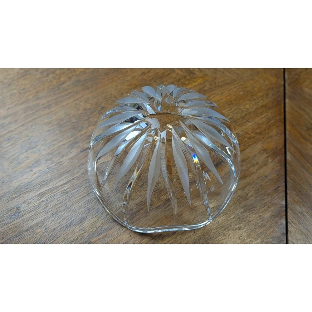 Vintage Crystal Mikasa Flame D'Amore Bowl Pattern 10